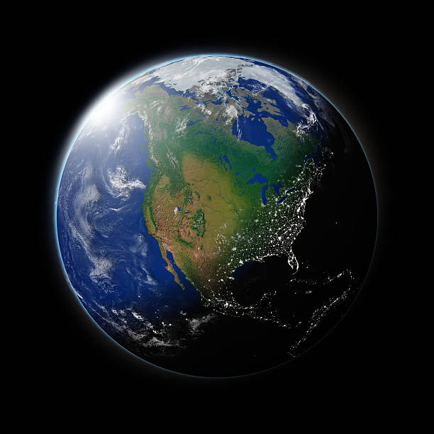 istock North America on planet Earth 466310905