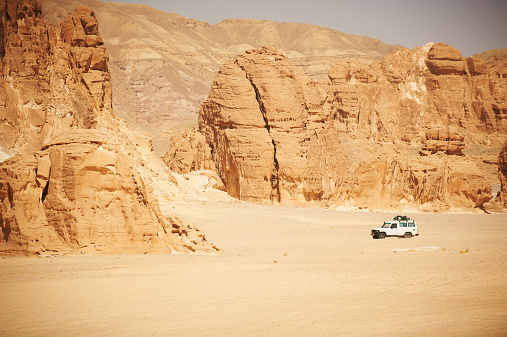 Quad trip on the desert near Marsa Alam, Egipt