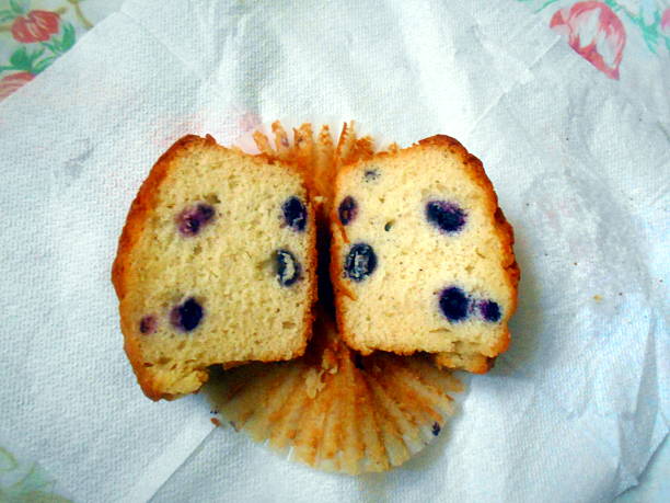 muffins on a napkin