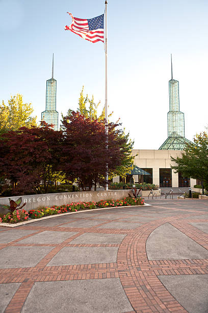 Oregon Convention Center stock photo
