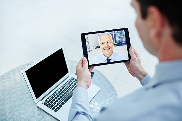 istock I've got my laptop with me 466316154