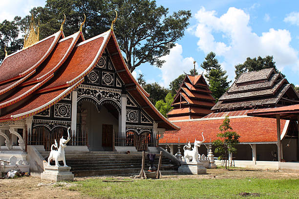 istock Pavilion at a Temple of Thailand 466316510