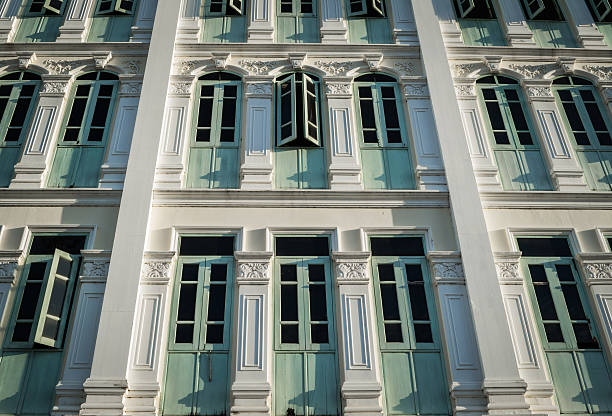 istock Chino Portuguese Style Building, Phuket, Thailand 466319843