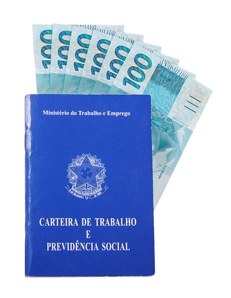 brazilian document for work and social security over money