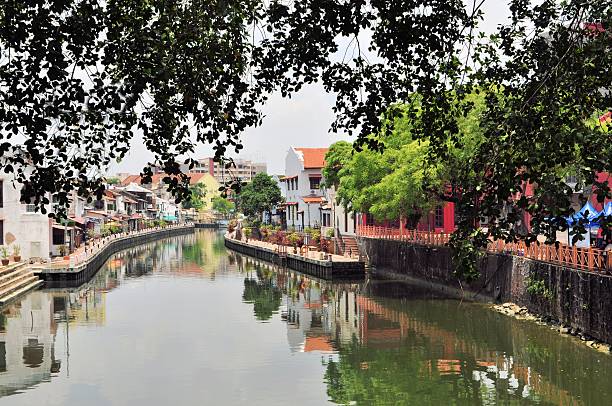 istock Malacca City Riverside Promenade, Malaysia 466321016