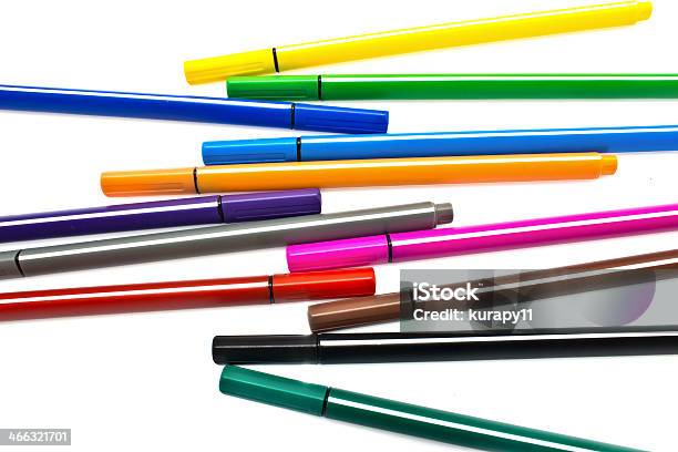 Photo libre de droit de Multicolore Crayons banque d'images et plus d'images libres de droit de Art et Artisanat - Art et Artisanat, Artisanat, Bleu