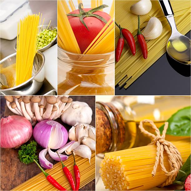 istock healthy Vegetarian vegan food collage 466321774