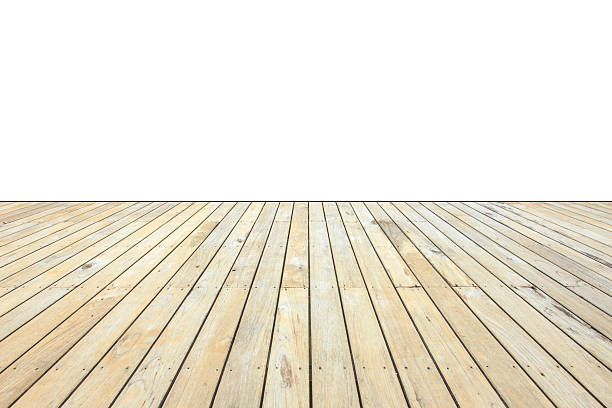istock wooden decking in terrace 466322834