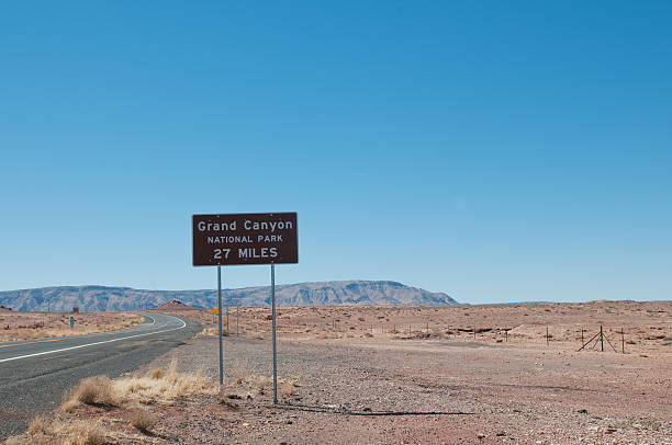 istock Highway sign to The Grand Canyon 466324913