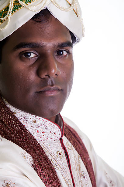 istock ethnic men, wearing traditional cloth 466326042