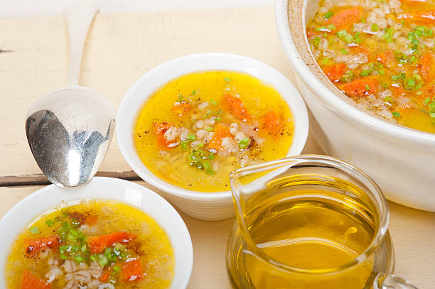 istock Syrian barley broth soup Aleppo style 466326186