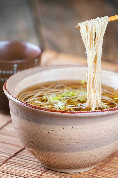 istock Japanese Food Soba Noodles 466327006
