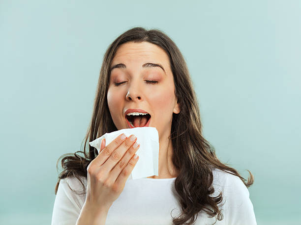 istock Woman sneezing 466327077