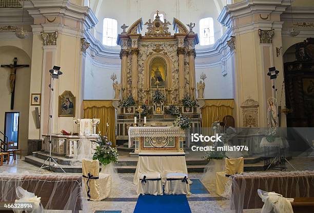 Mother Church Of Oriolo Calabria Italy Stock Photo - Download Image Now - 2015, Ancient, Architecture