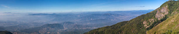 istock Kio Mae Pan in Panorama view, Doi Inthanon National Park 466332348