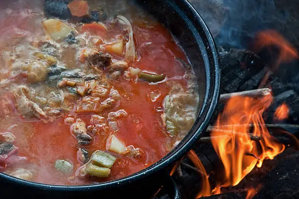 Photo of Hungarian fish soup