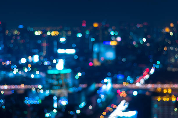 istock Cityscape background, Blurred Photo bokeh 466333890