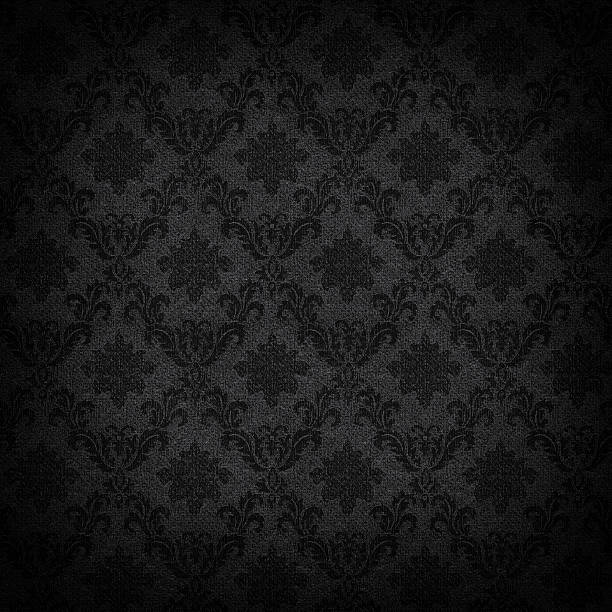 High Resolution Patterned Wallpaper Stock Illustration - Download Image Now  - Backgrounds, Wallpaper - Decor, Gothic Style - iStock