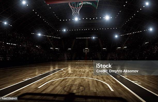 Basketball Arena Stock Photo - Download Image Now - Basketball - Sport, Sports Court, Stadium