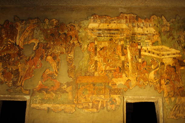 istock Ancient fading paintings in Ajanta caves 466338288