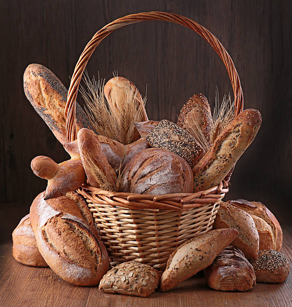 istock assortment of bread, baking products 466338405
