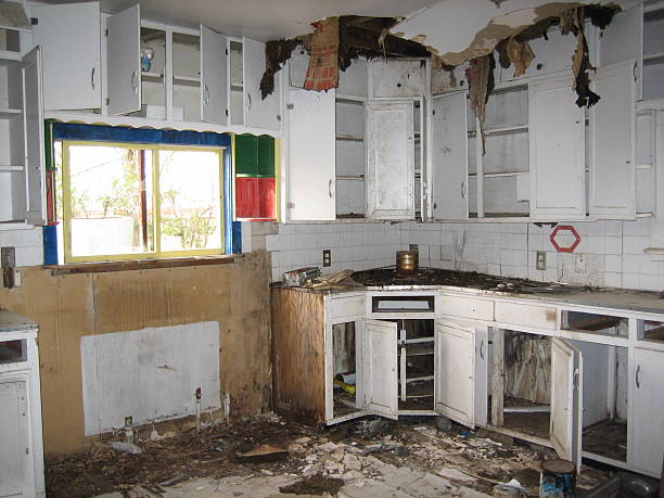 istock Interior of Derelict House 466339021