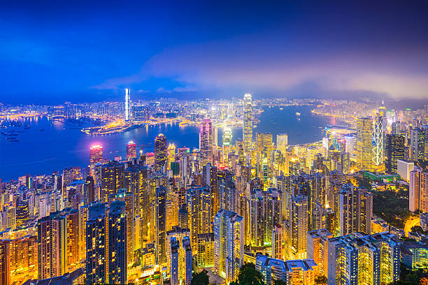 istock Hong Kong China Cityscape 466339086