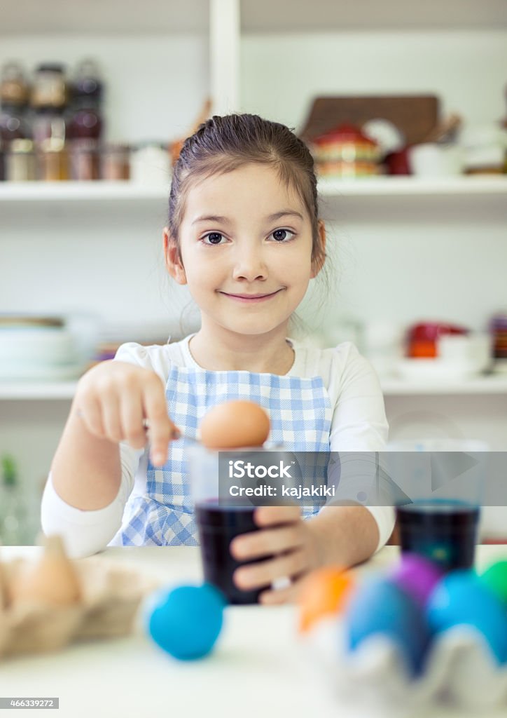 Para colorear huevos de Pascuas - Foto de stock de 2015 libre de derechos