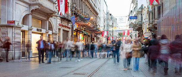istock Busy Istanbul Street 466339302