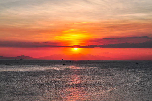 Sunset Over Manila Bay, Philippines