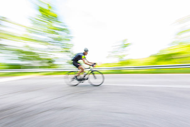 istock Cyclist on a countryroad 466339646