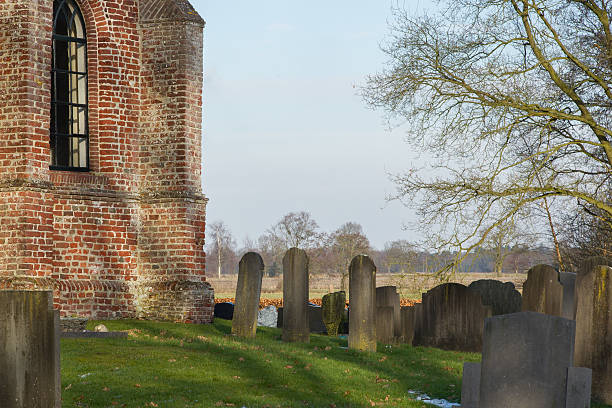 istock Cemetary at an old dutch Church 466339679