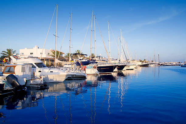 istock Formentera marina port in Balearic Islands 466340130