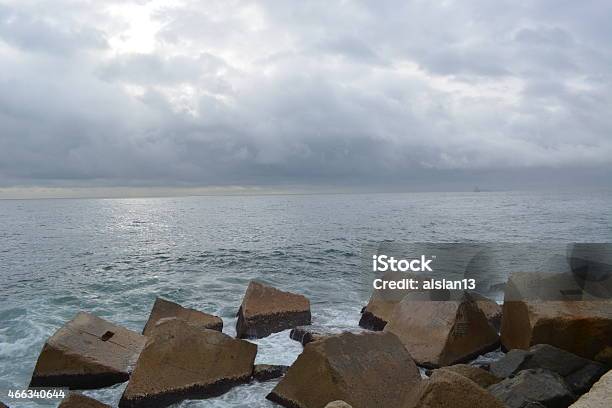 Waves At The Beach Stock Photo - Download Image Now - 2015, Architecture, Autumn