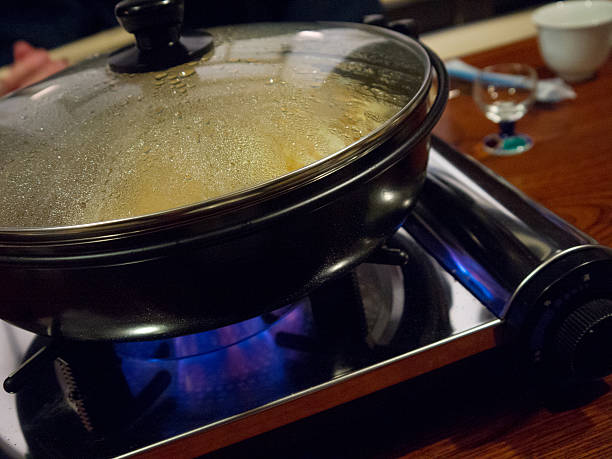 istock Cooking japanese soup 466345012