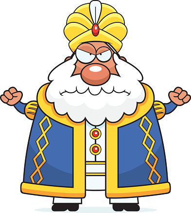 Angry Cartoon Sultan Hình minh họa Sẵn có - Tải xuống Hình ảnh Ngay bây giờ  - Cau mày, Chỉ có đàn ông - Nam, Chỉ dành cho người lớn - Người lớn - iStock
