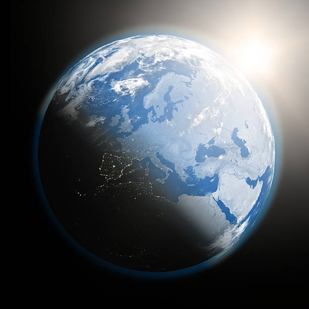 istock Sunrise over Europe 466345669