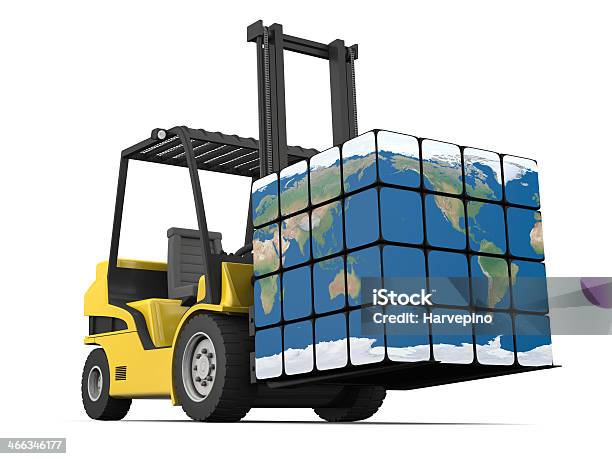 Worldwide Delivery Stock Photo - Download Image Now - Cargo Container, Commercial Land Vehicle, Construction Industry
