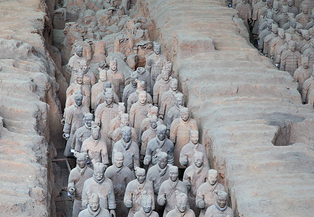 istock Qin dynasty Terracotta Army, Xian (Sian), China 466347663