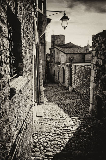 istock medieval village Italy 466351531