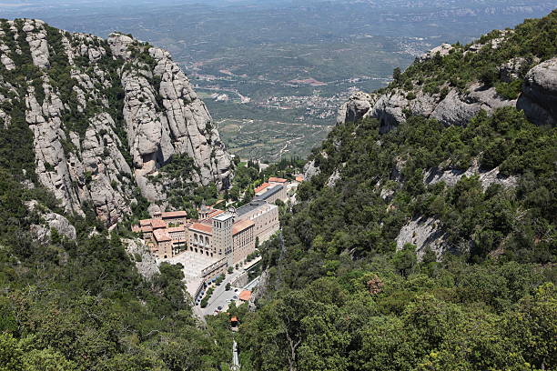 istock Santa Maria de Montserrat Abbey 466352858