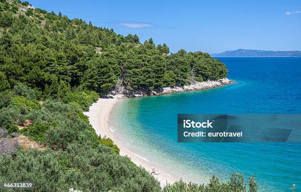 Coastal Landscape Makarska Riviera Croatia Stock Photo - Download Image Now - Adriatic Sea, Balkans, Beach