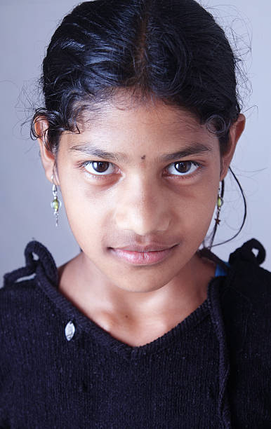 Indian Little Girl Stock Photo - Download Image Now - Asian Culture, Asian  and Indian Ethnicities, Cheerful - iStock