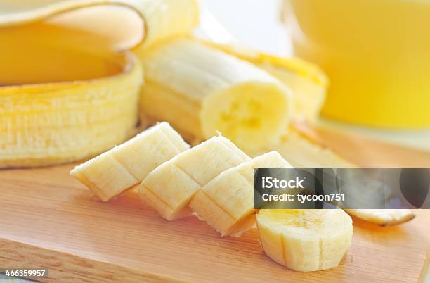 Banana Stock Photo - Download Image Now - Banana, Citrus Fruit, Crockery