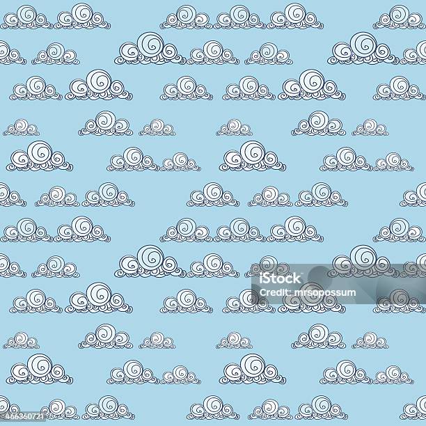 Abstract Cloud Pattern Stock Illustration - Download Image Now ...