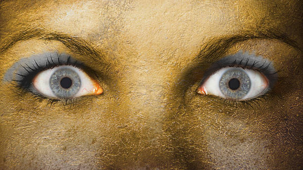 istock Women eye, close-up 466362165