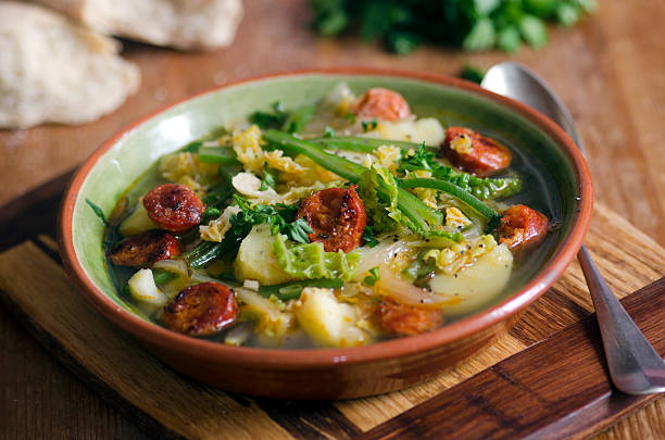 Mexican soup stock photo