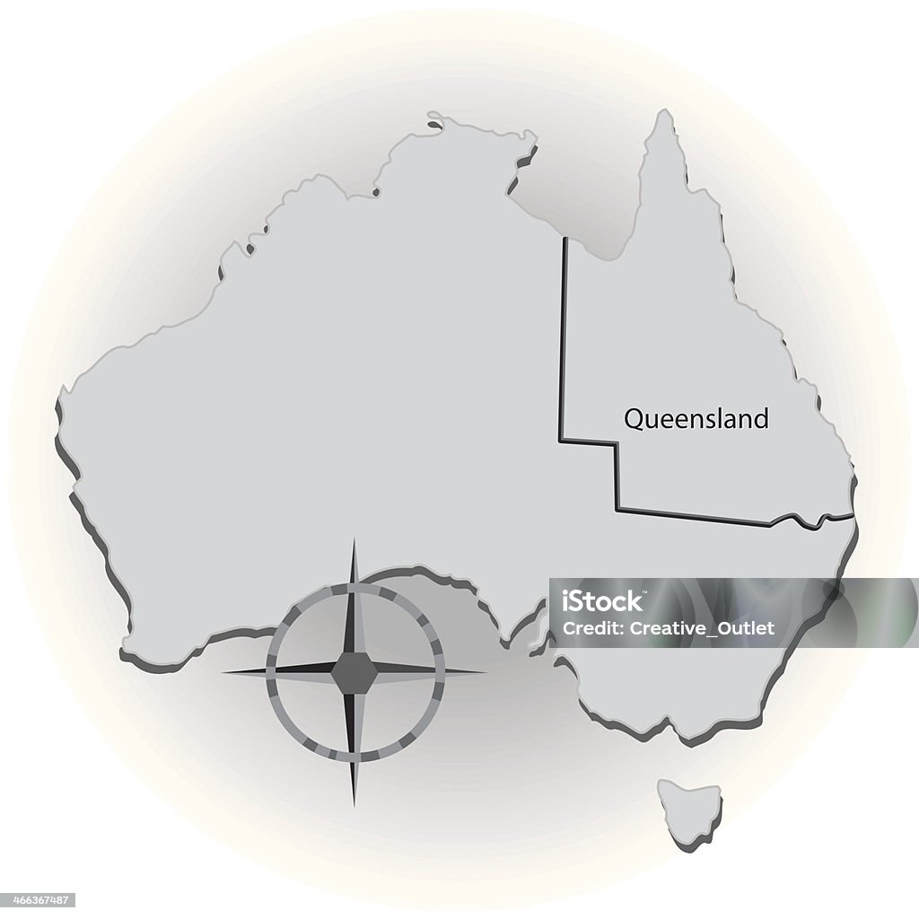 Editable Australia Map Rounded Free Australia Map Stock Illustration - Download Image Now - Australia ...