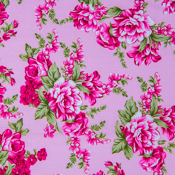 istock vintage style of tapestry flowers fabric pattern background 466373548