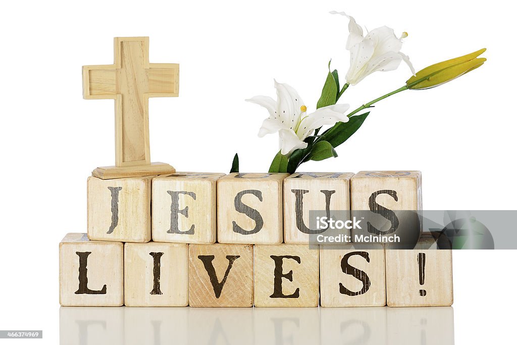 Jesus Leben! - Lizenzfrei Alphabet Stock-Foto